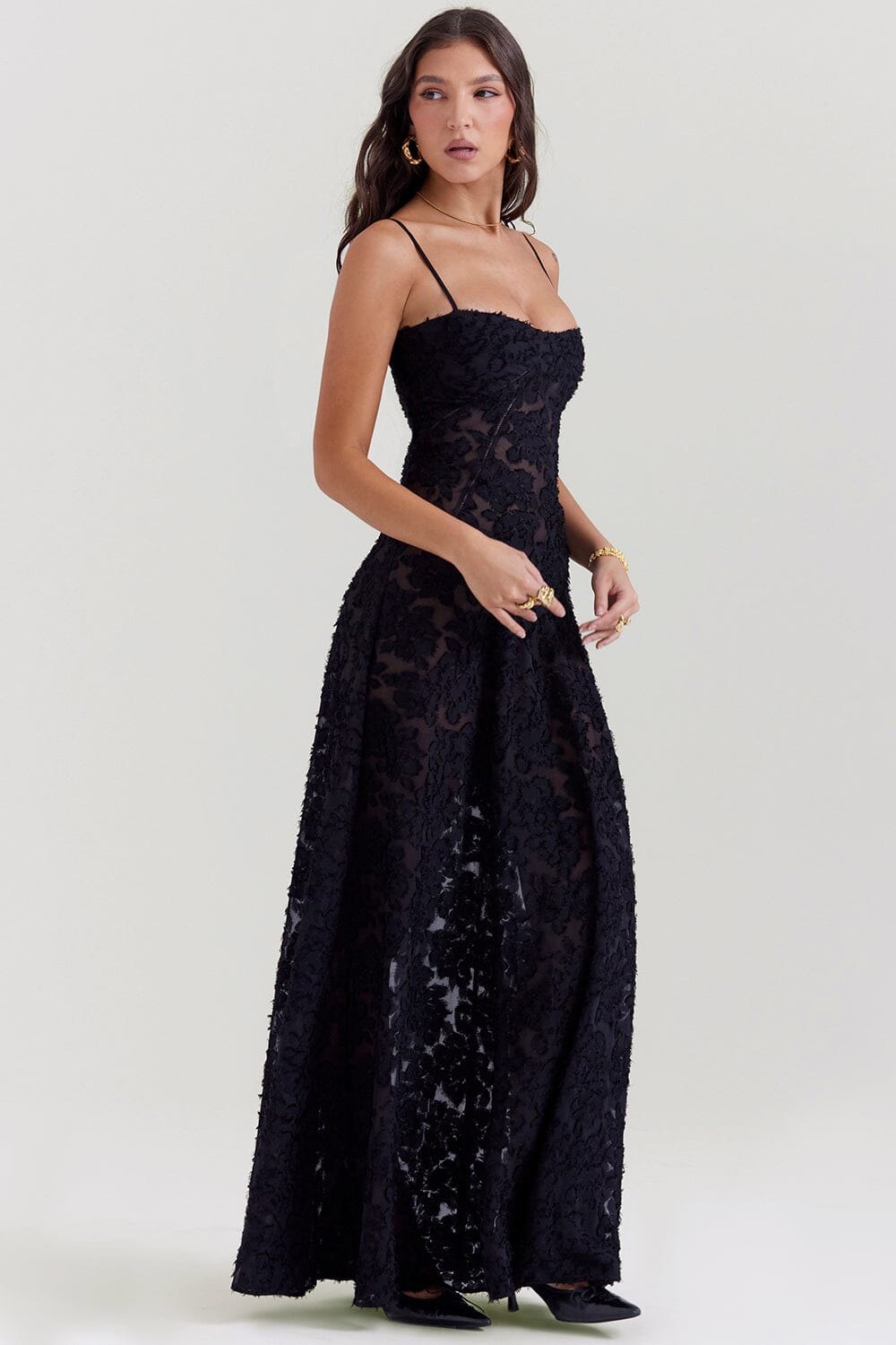 Serena | Elegant evening maxi dress