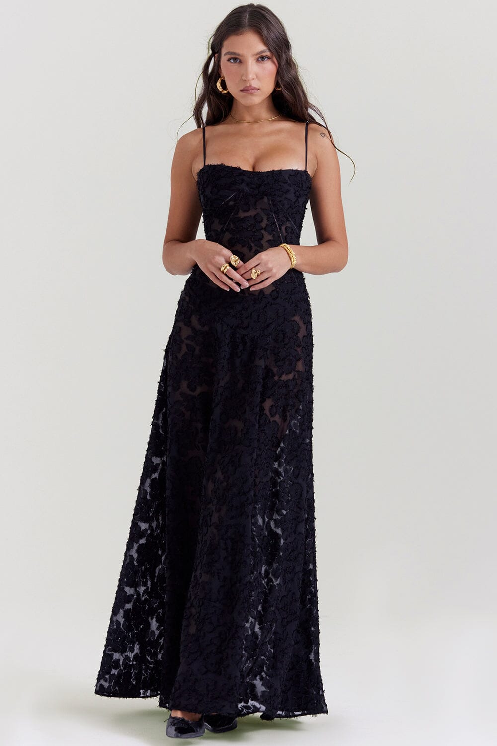 Serena | Elegant evening maxi dress