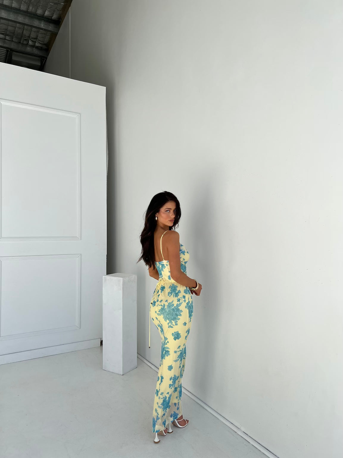 Ariella | Women’s sleeveless floral maxi dress