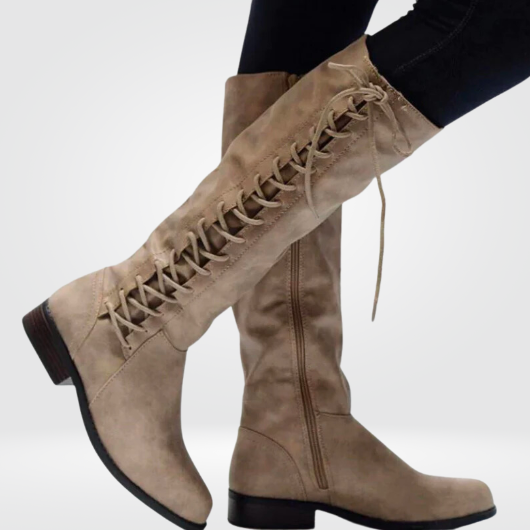 Madilynn | High leather boots for women