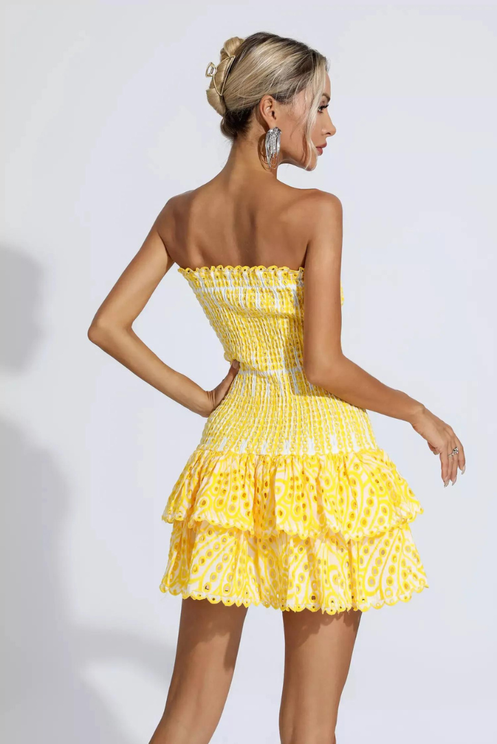 Audrina | Women’s ruffle mini dress