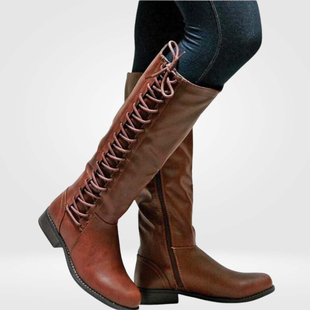 Madilynn | High leather boots for women