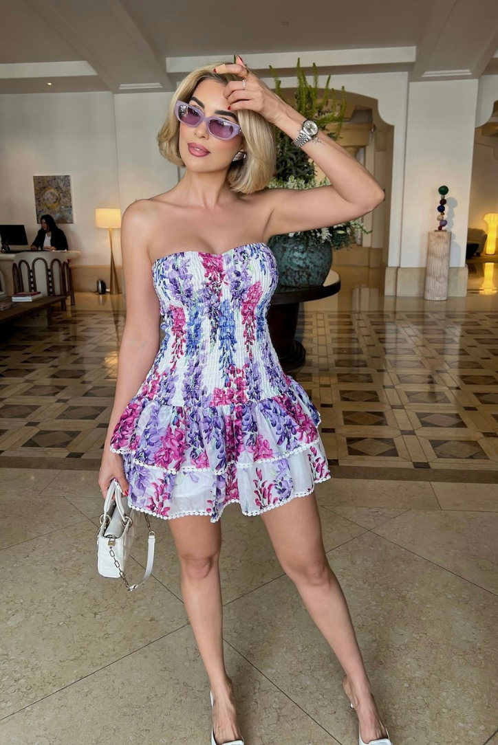 Wanda | Women’s strapless mini dress