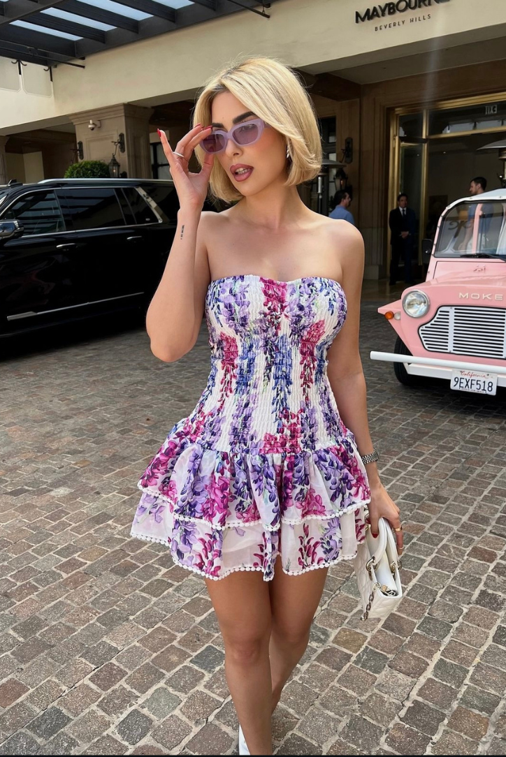 Wanda | Women’s strapless mini dress