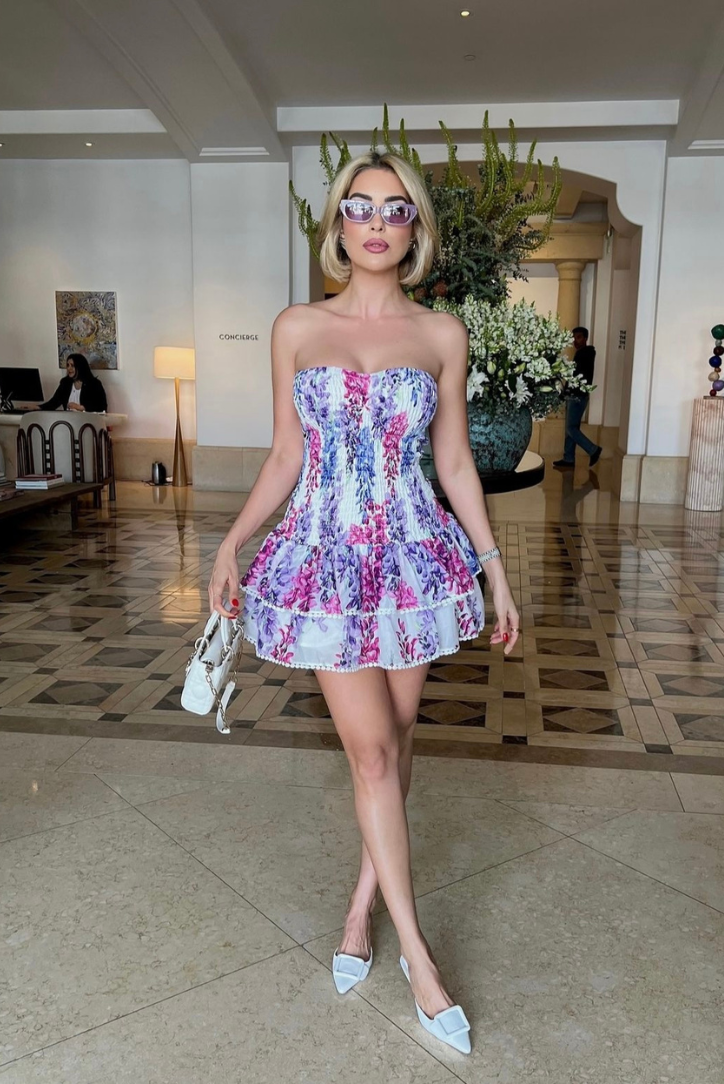 Wanda | Women’s strapless mini dress