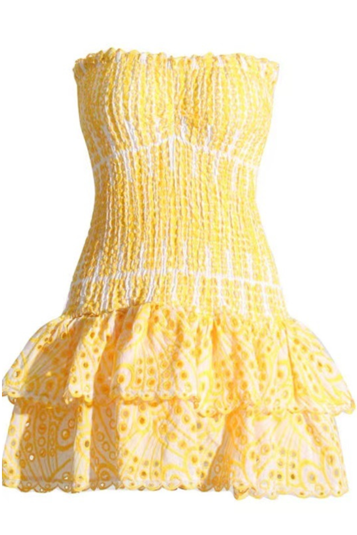 Audrina | Women’s ruffle mini dress
