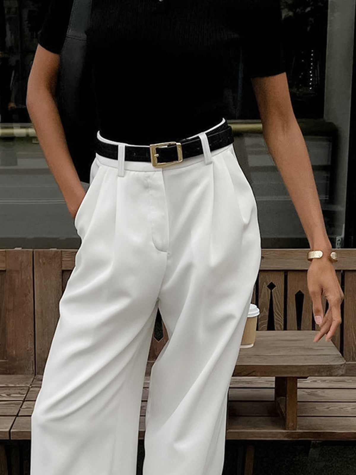 Alaric | Slim tapered women’s trouser pants
