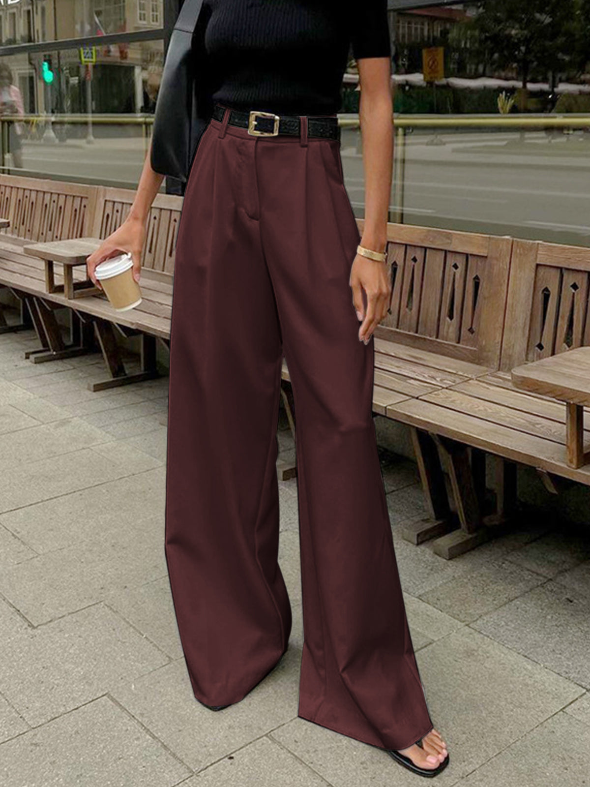 Alaric | Slim tapered women’s trouser pants