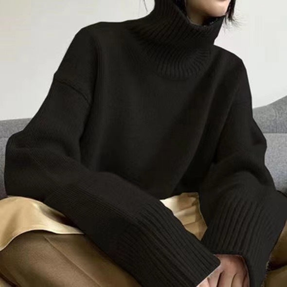 Selena | Women’s cashmere turtleneck sweater