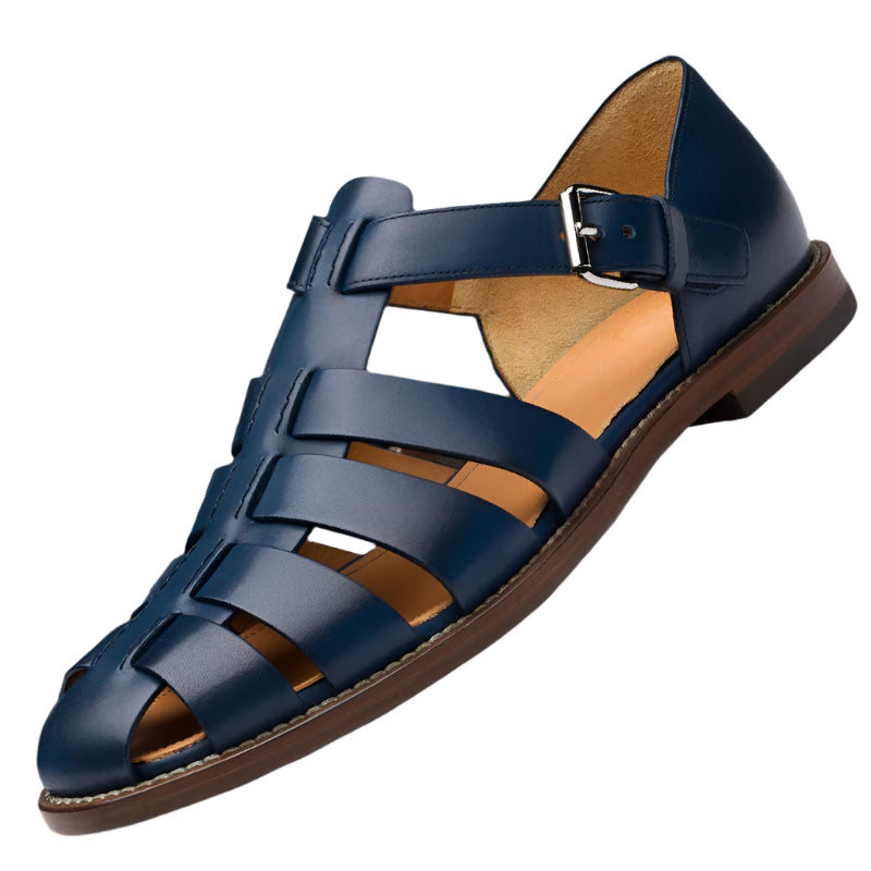 Zoey | Unisex braided sandals with adjustable strap