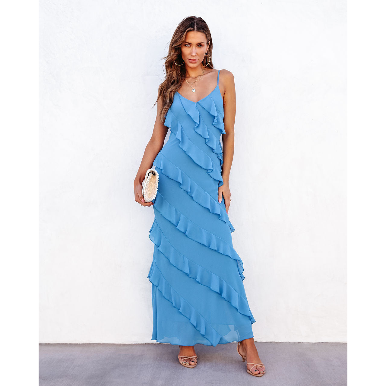 Shaina | Women’s off-shoulder maxi dress