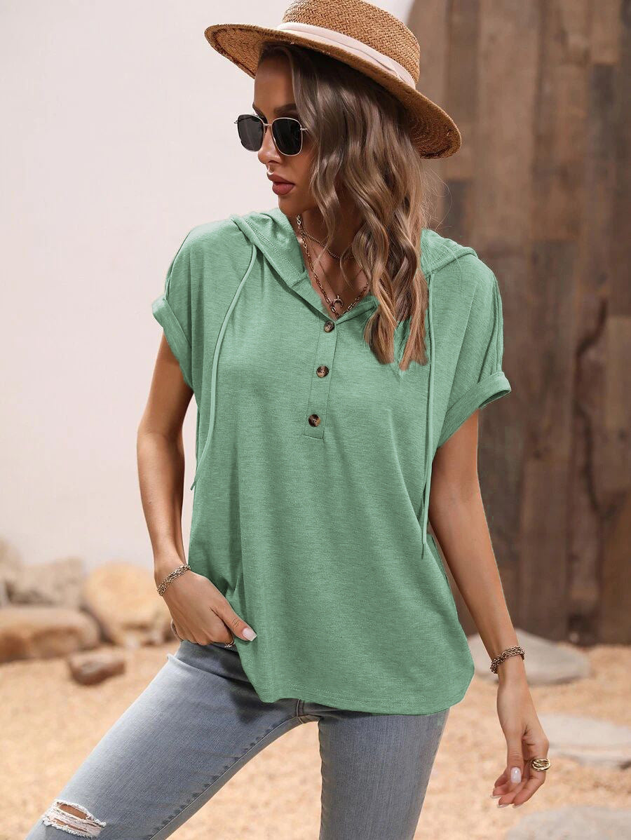 Amaya | Loose-fit hoodie t-shirt