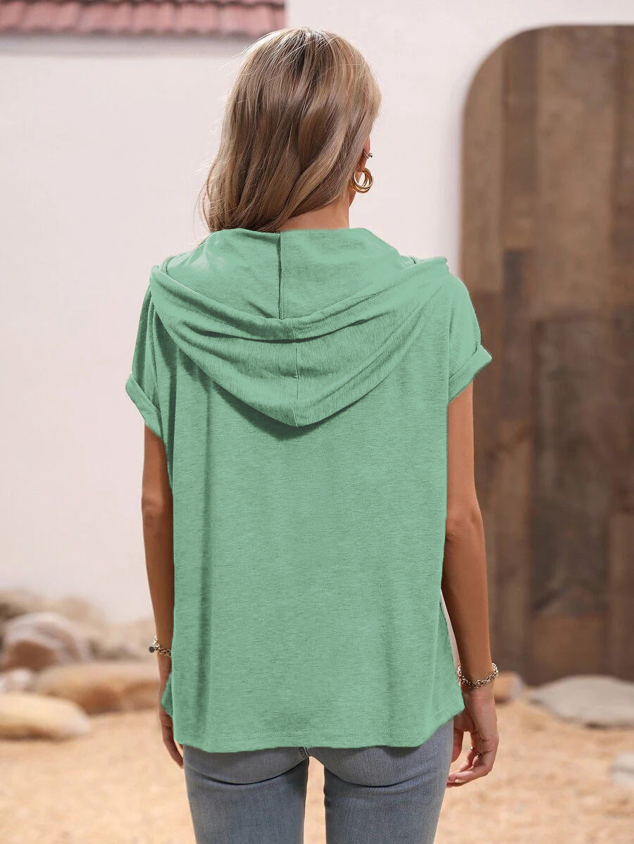 Amaya | Loose-fit hoodie t-shirt