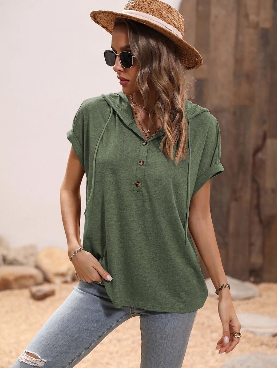 Amaya | Loose-fit hoodie t-shirt