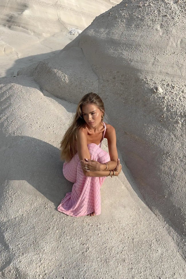 Missy | Women’s knitted set with asymmetrical design