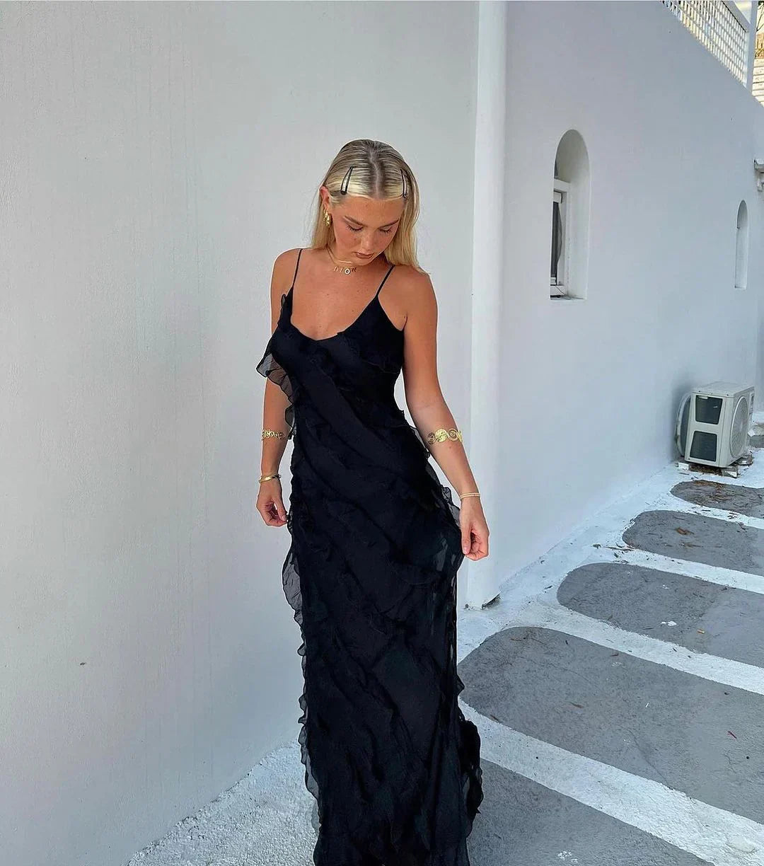 Shaina | Women’s off-shoulder maxi dress