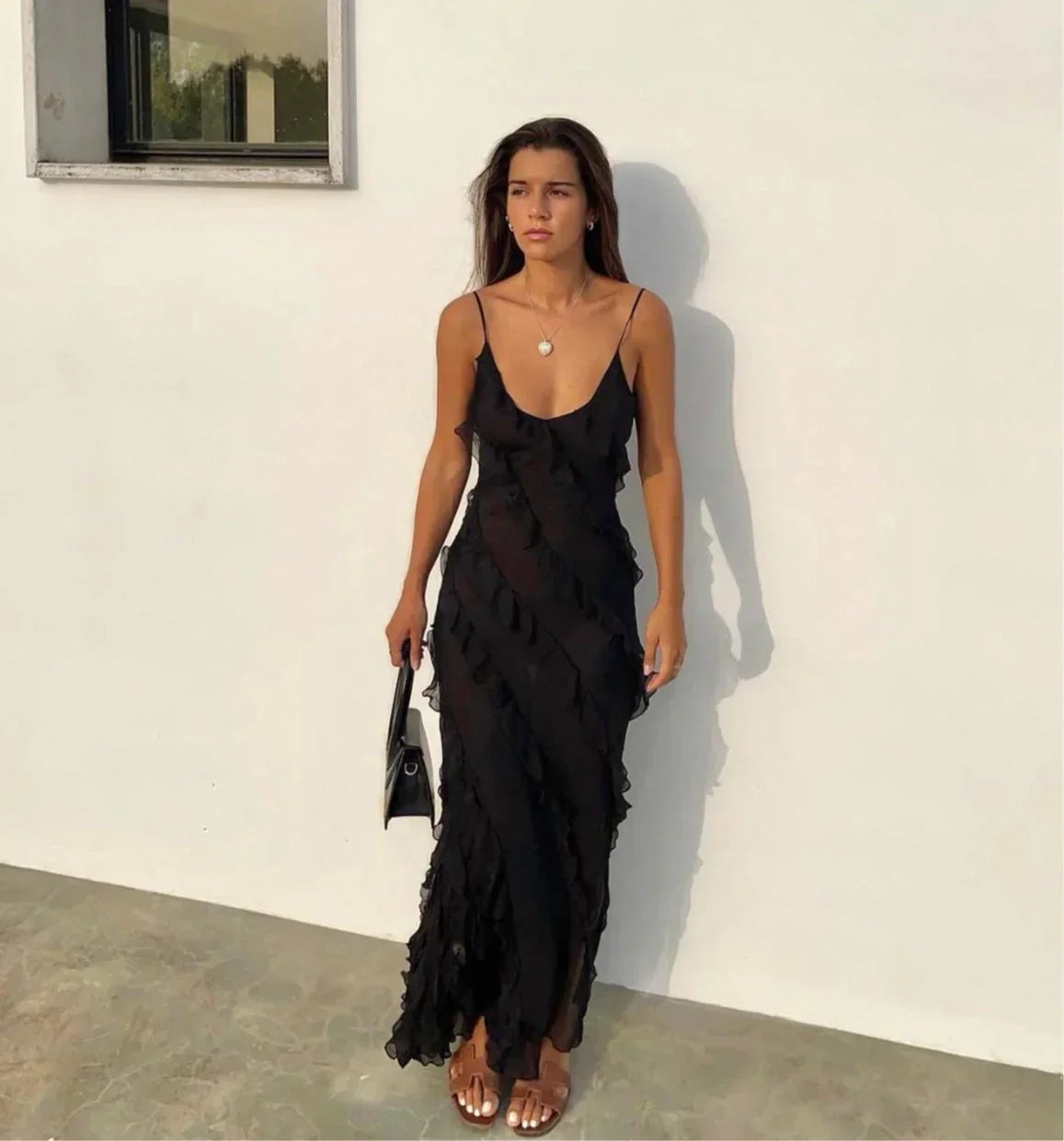 Shaina | Women’s off-shoulder maxi dress