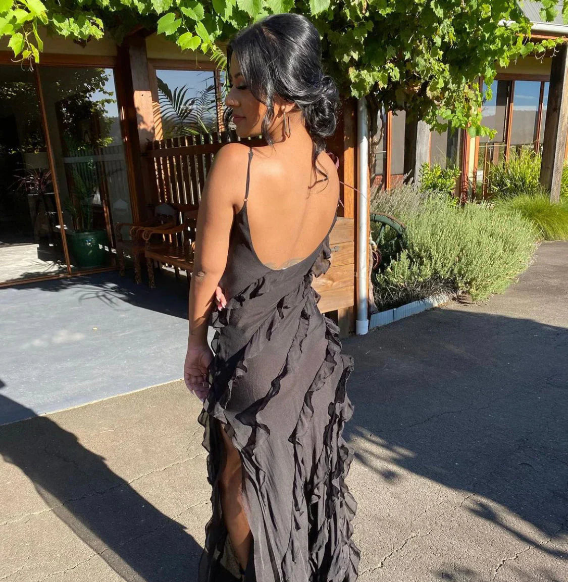 Shaina | Women’s off-shoulder maxi dress