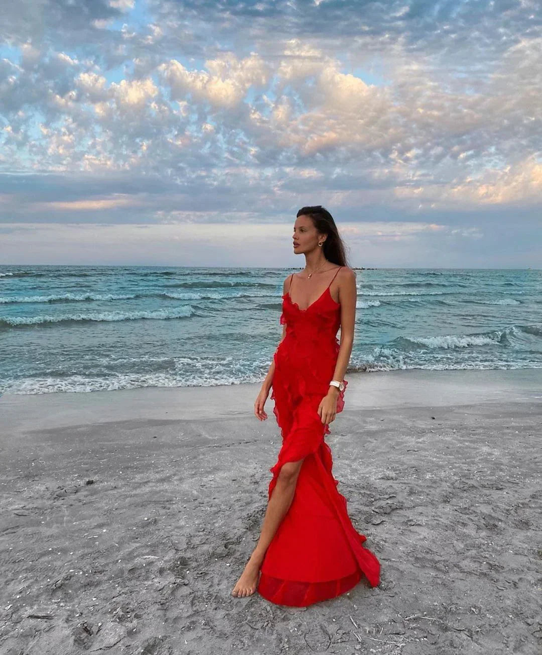 Shaina | Women’s off-shoulder maxi dress