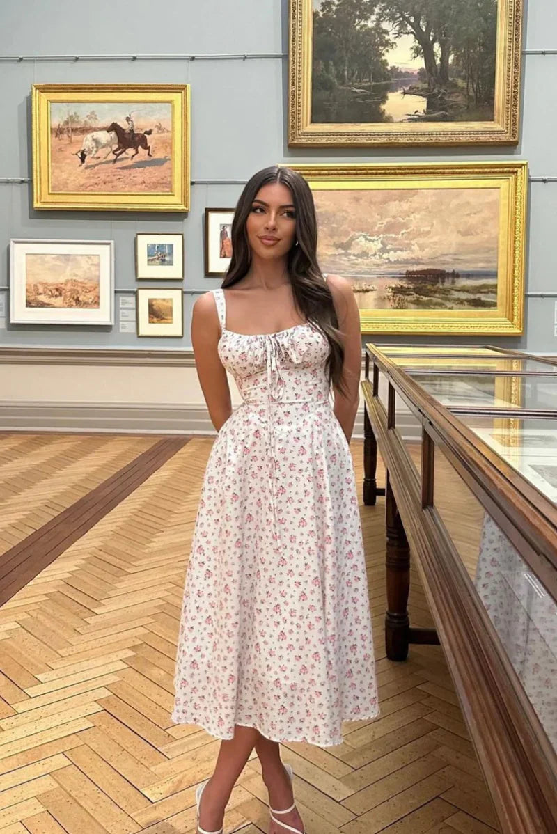 Dovie | Women’s corset midi dress