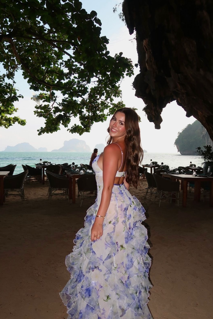 Letisha | Women’s floral maxi dress