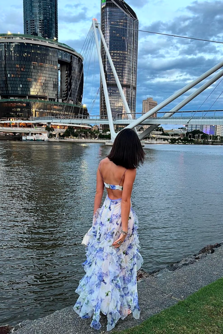 Letisha | Women’s floral maxi dress
