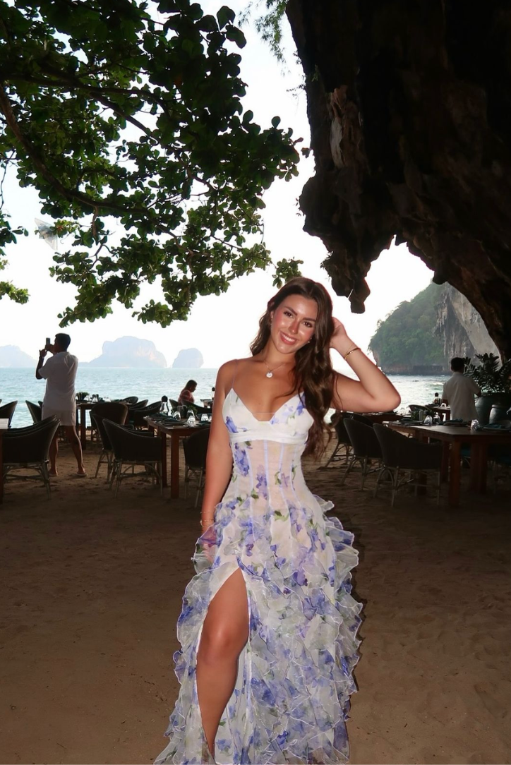 Letisha | Women’s floral maxi dress