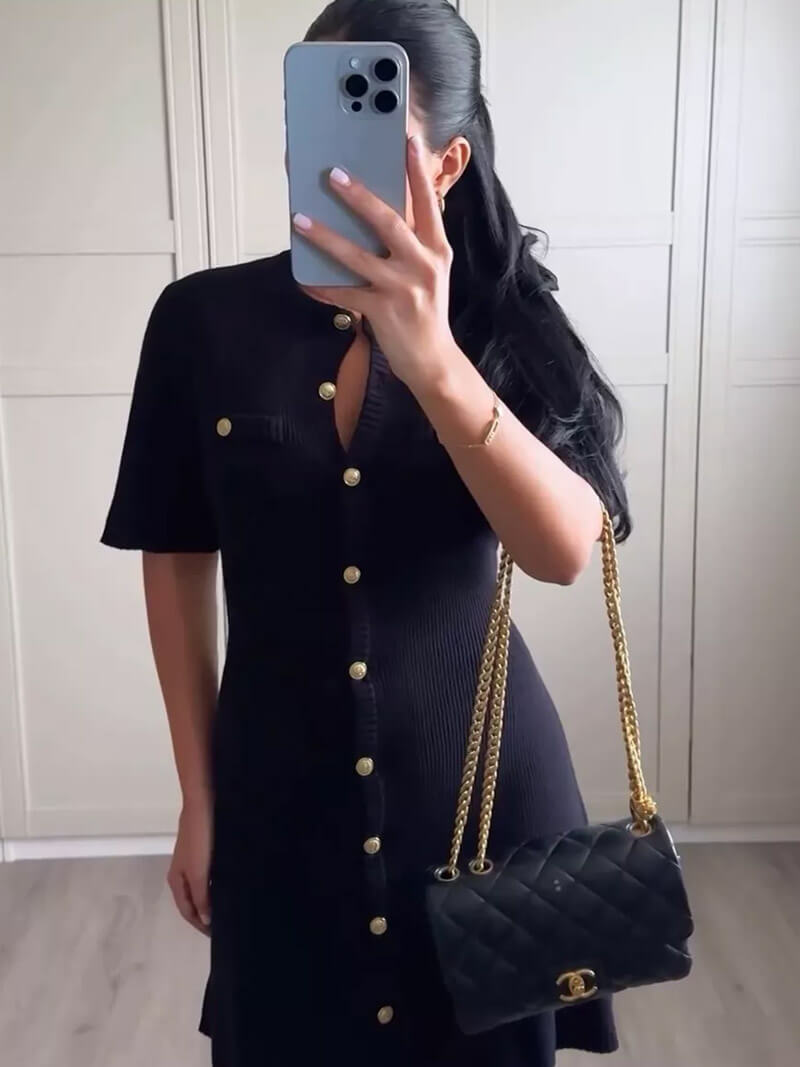Milan | Women’s knitted mini dress