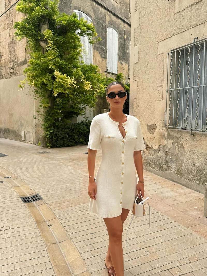 Milan | Women’s knitted mini dress