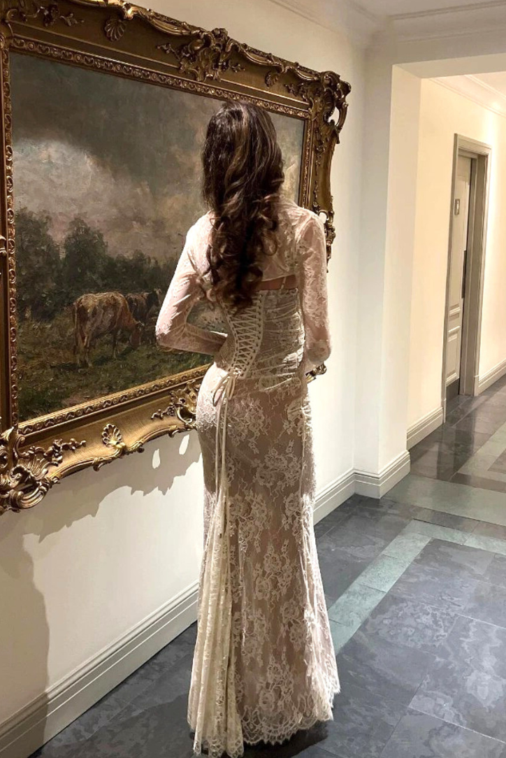 Maggie | Women’s lace maxi dress