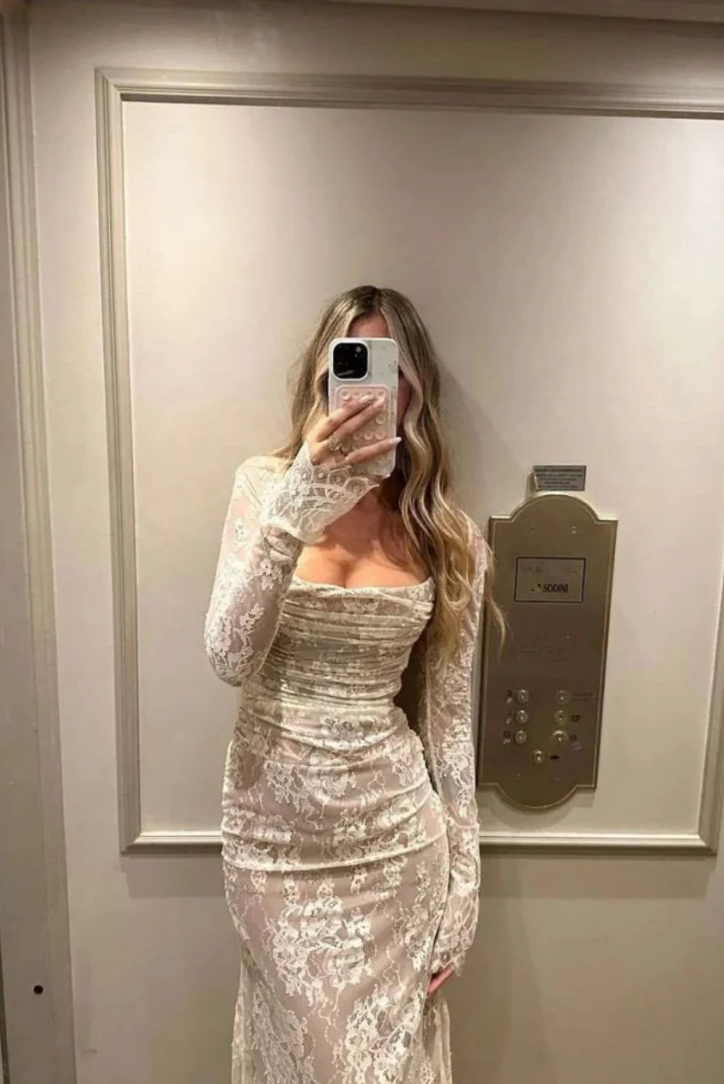 Maggie | Women’s lace maxi dress
