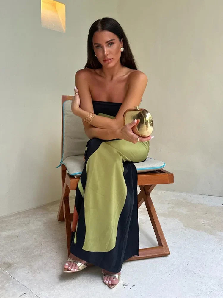 Acacia | Women’s strapless maxi dress