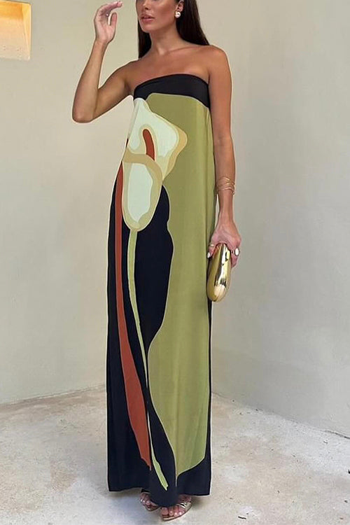 Acacia | Women’s strapless maxi dress