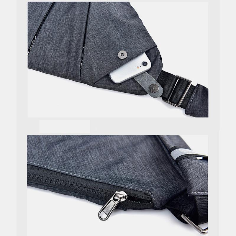 Lily | Unisex shoulder cross bag with hidden pockets