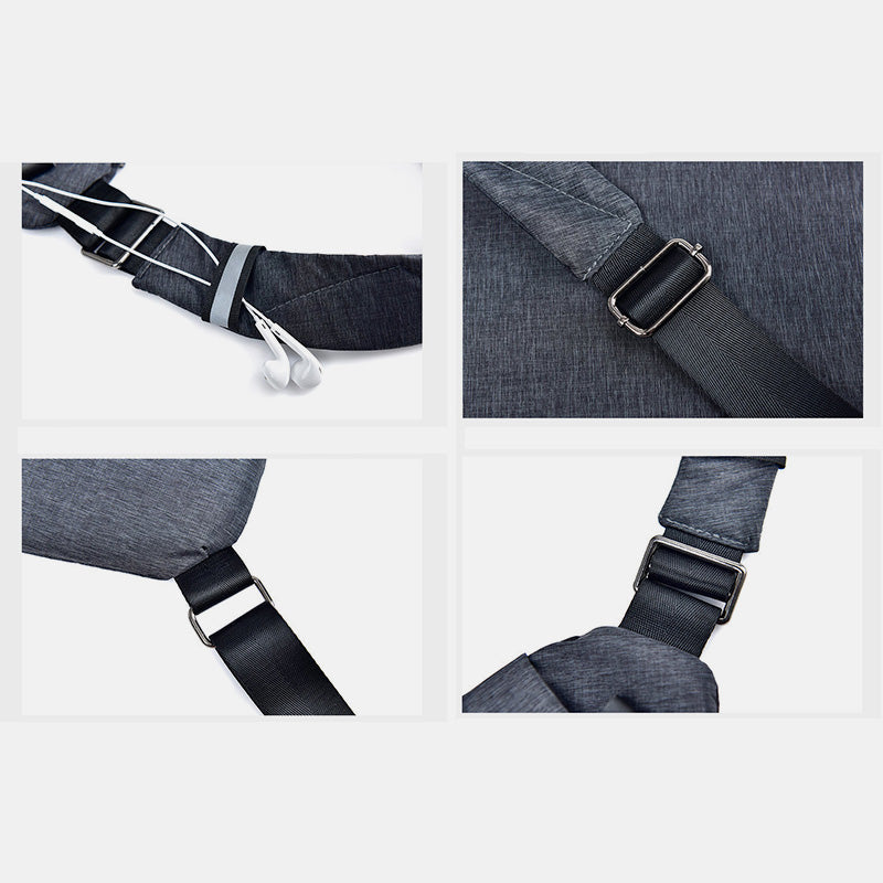 Lily | Unisex shoulder cross bag with hidden pockets