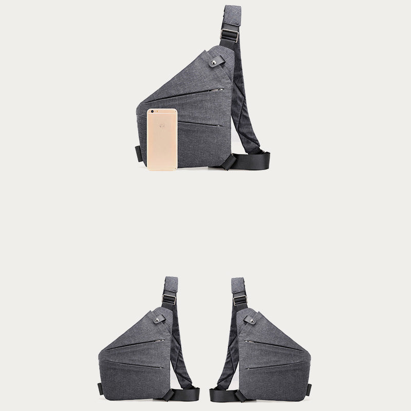 Lily | Unisex shoulder cross bag with hidden pockets