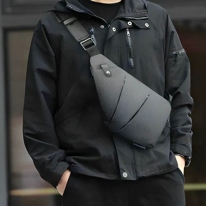 Lily | Unisex shoulder cross bag with hidden pockets
