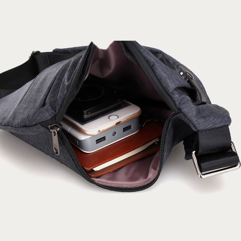 Lily | Unisex shoulder cross bag with hidden pockets