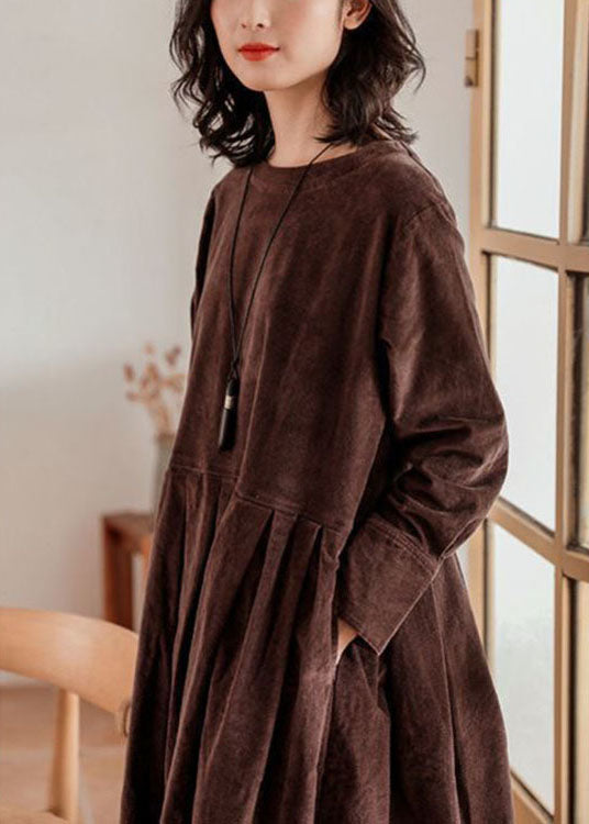 Emilie | Long sleeve maxi dress with textured finish