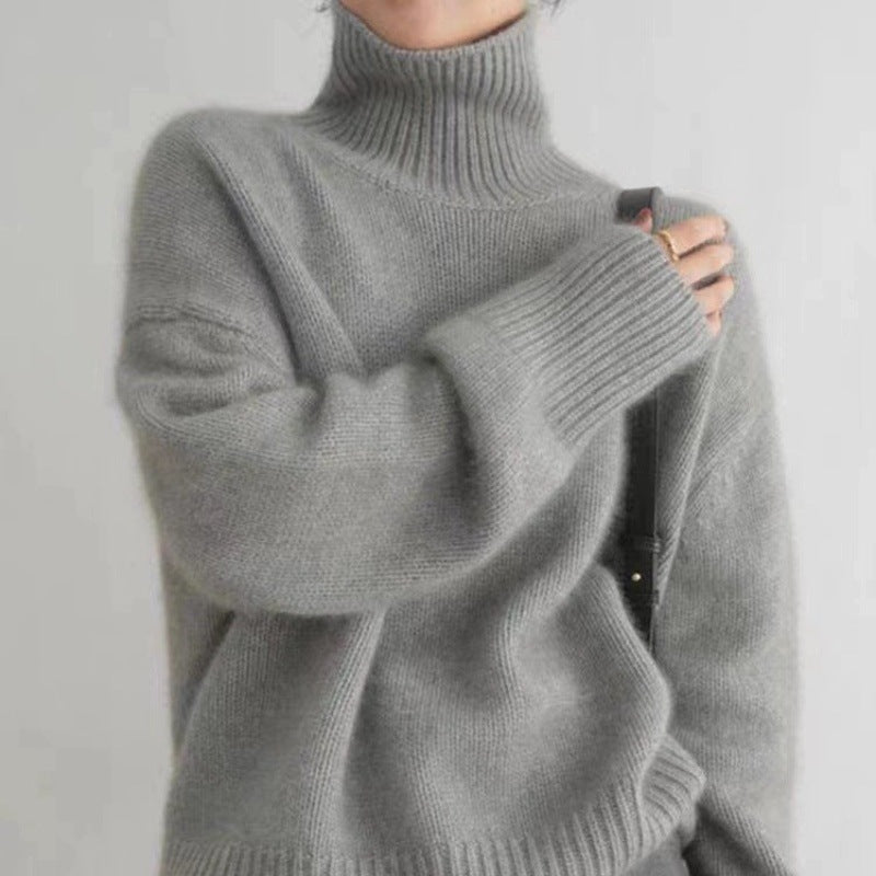 Selena | Women’s cashmere turtleneck sweater