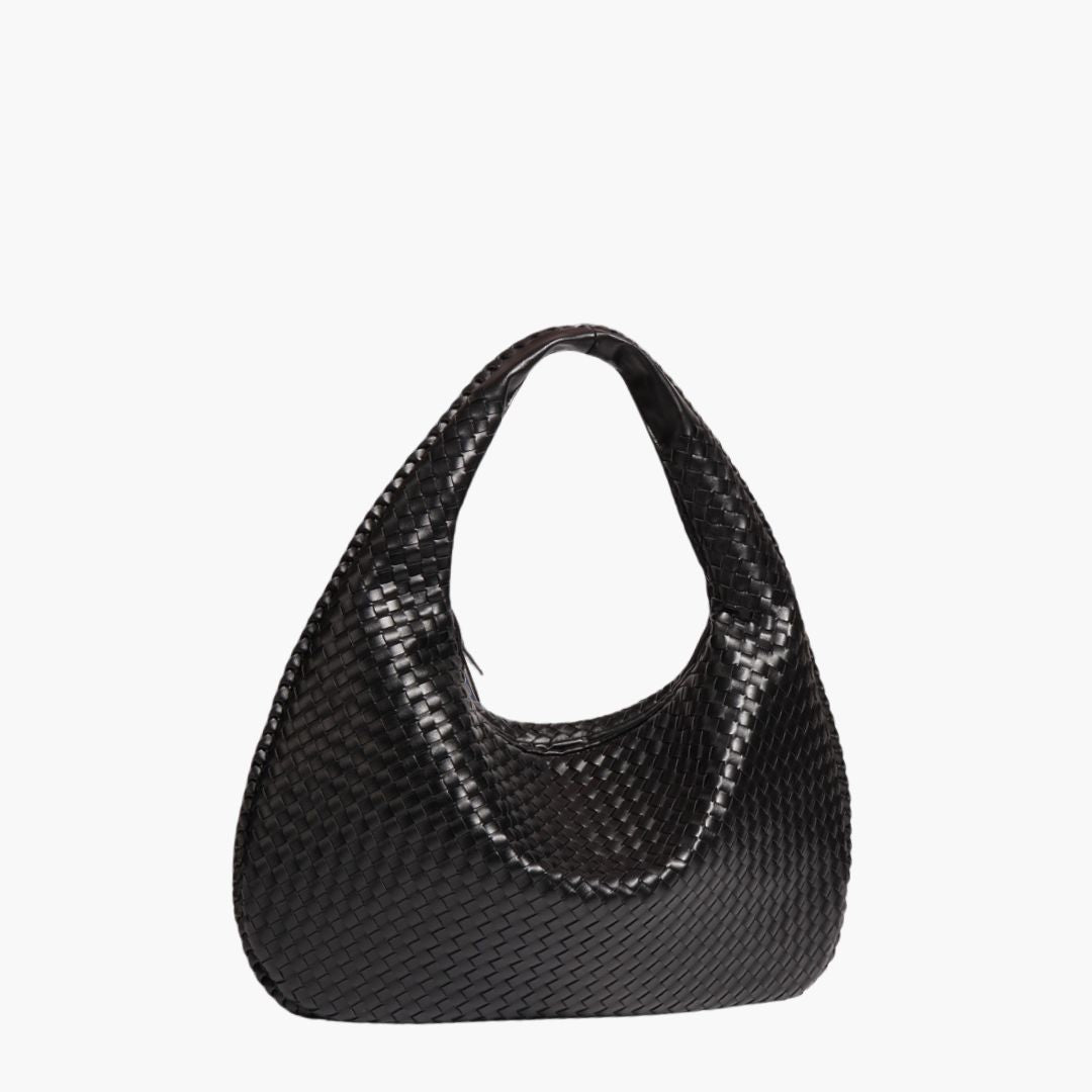 Nola | Hobo bag with rounded structure and tonal stitching