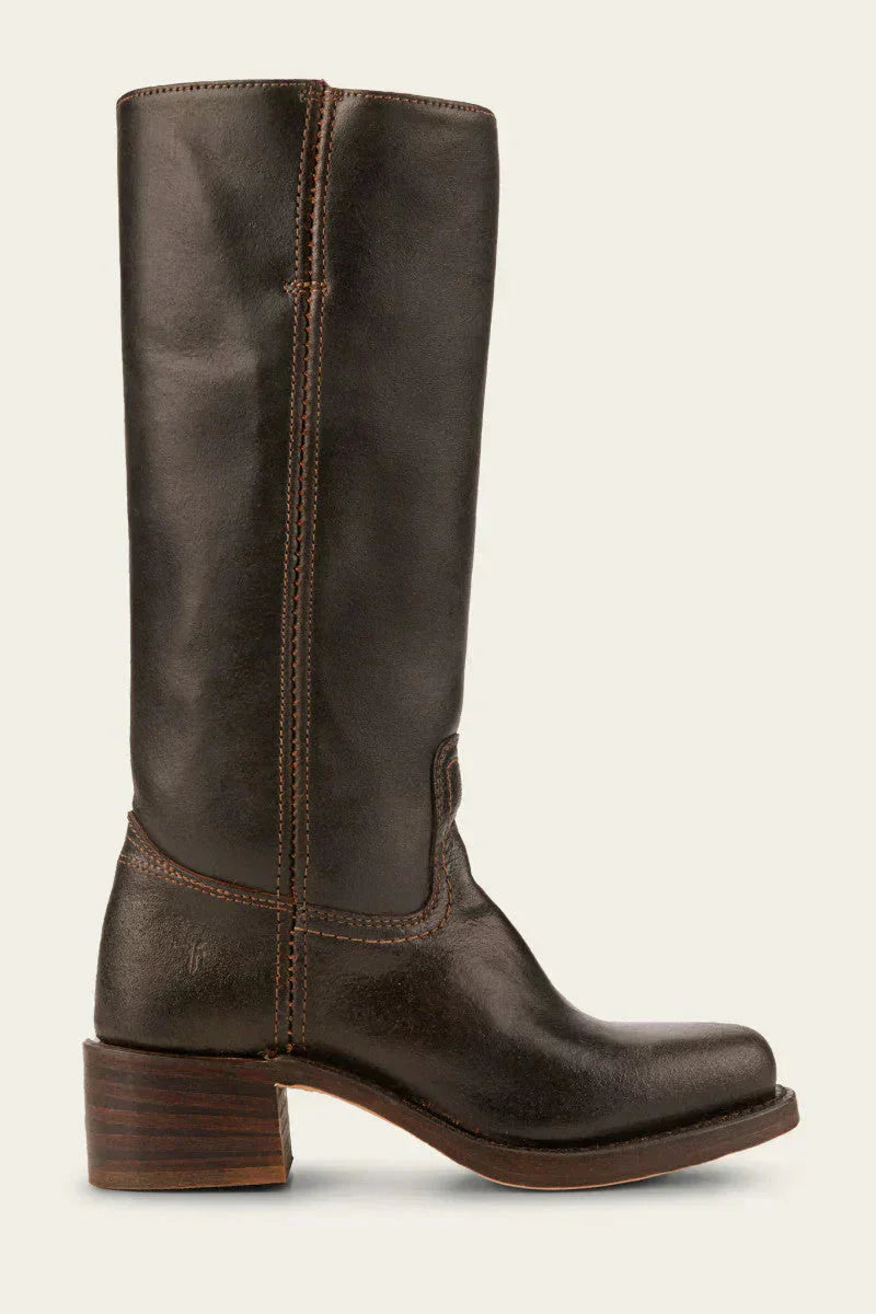 Vivienne | Women's tall boots with rounded toe and subtle lift