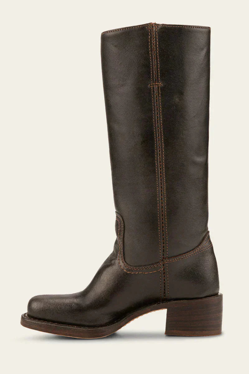 Vivienne | Women's tall boots with rounded toe and subtle lift