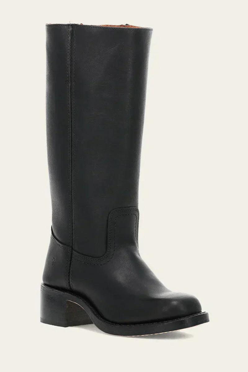 Vivienne | Women's tall boots with rounded toe and subtle lift