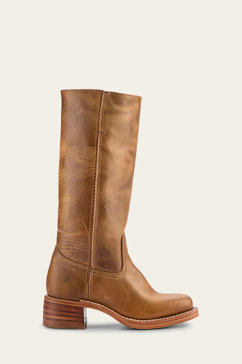 Vivienne | Women's tall boots with rounded toe and subtle lift