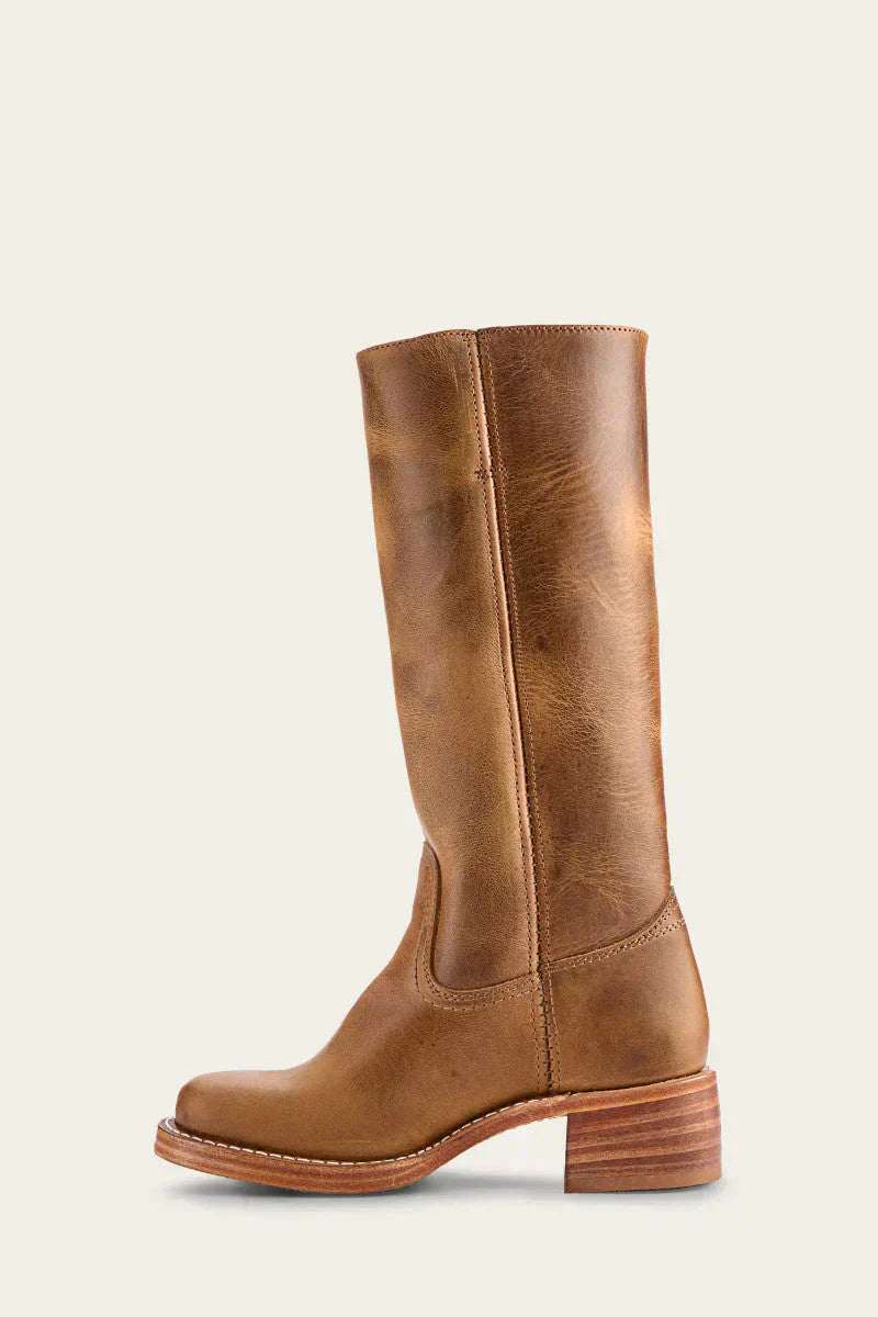 Vivienne | Women's tall boots with rounded toe and subtle lift