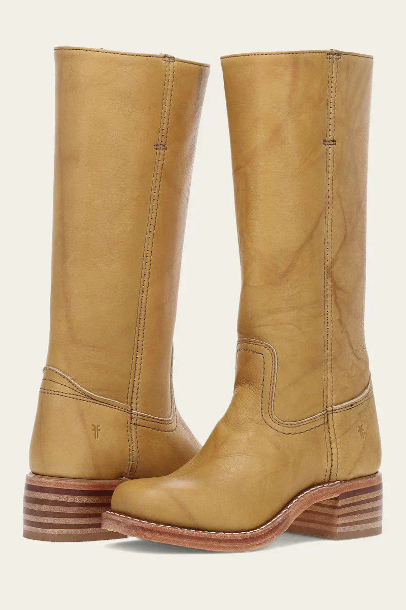Vivienne | Women's tall boots with rounded toe and subtle lift