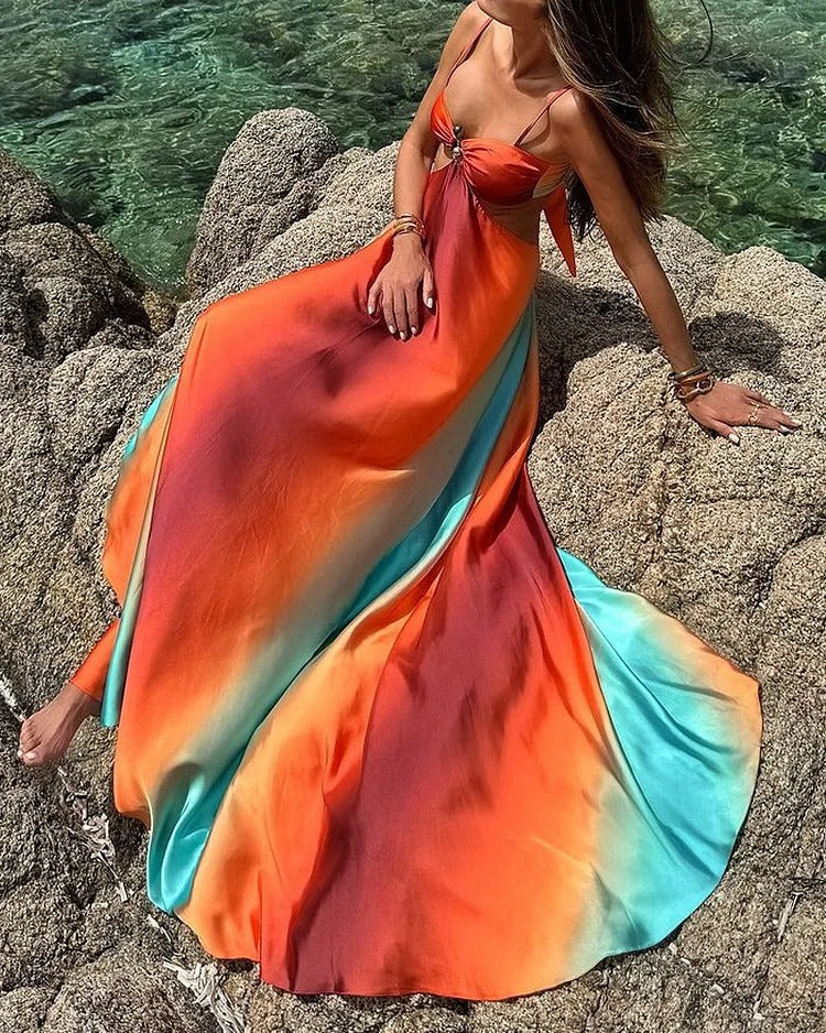Leelie | Women’s sunset maxi dress