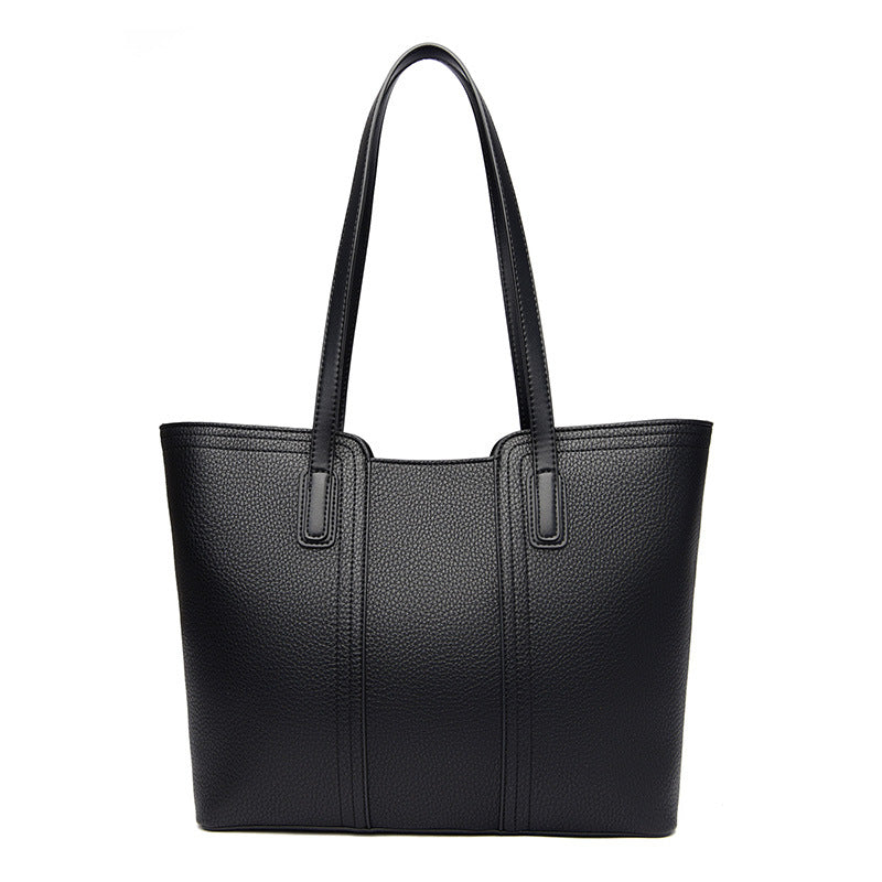 Mila | Women’s tote bag with contrast detail and zip closure