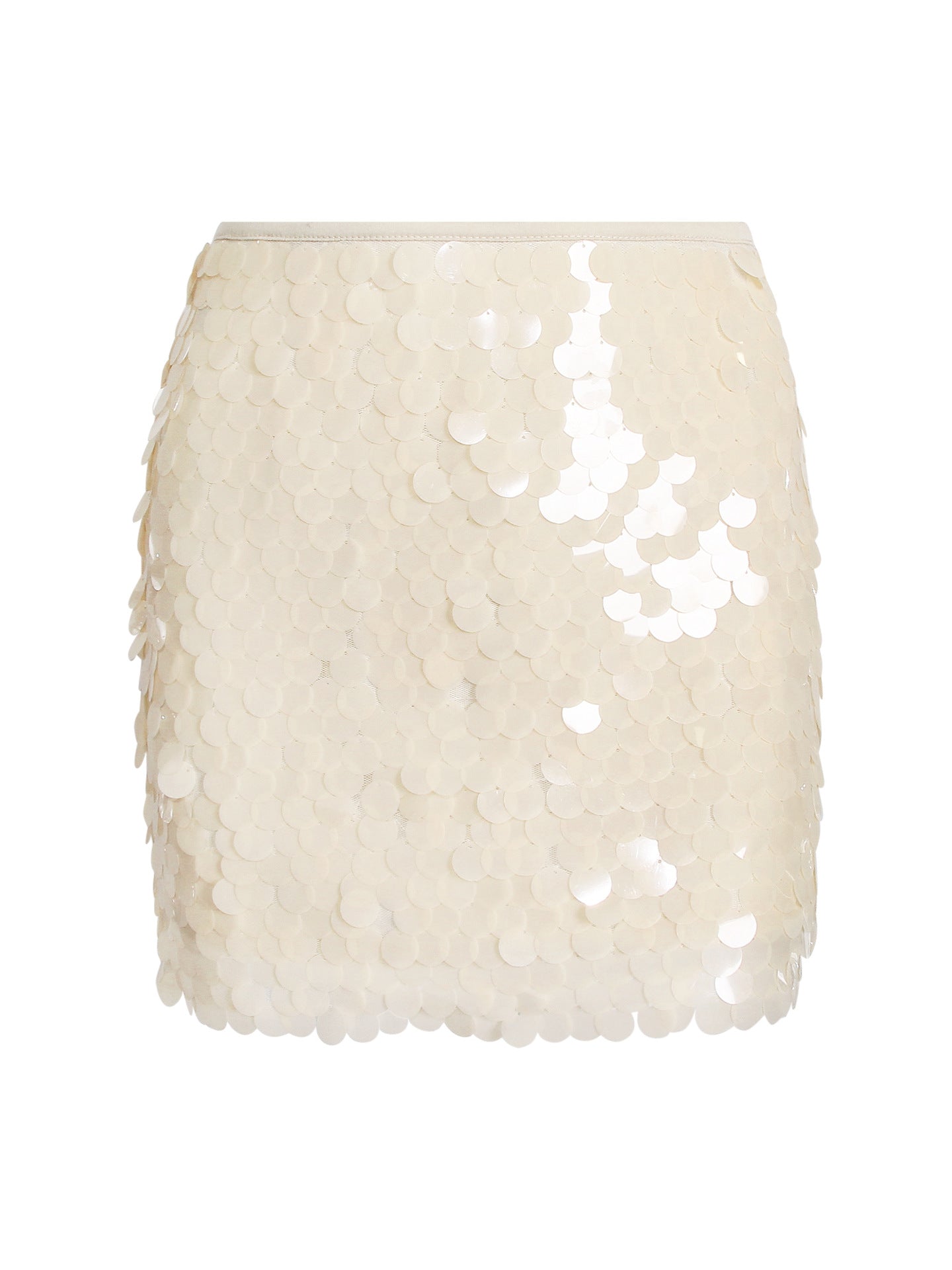 Amelia| Women’s sequin skirt with bodycon fit and short length
